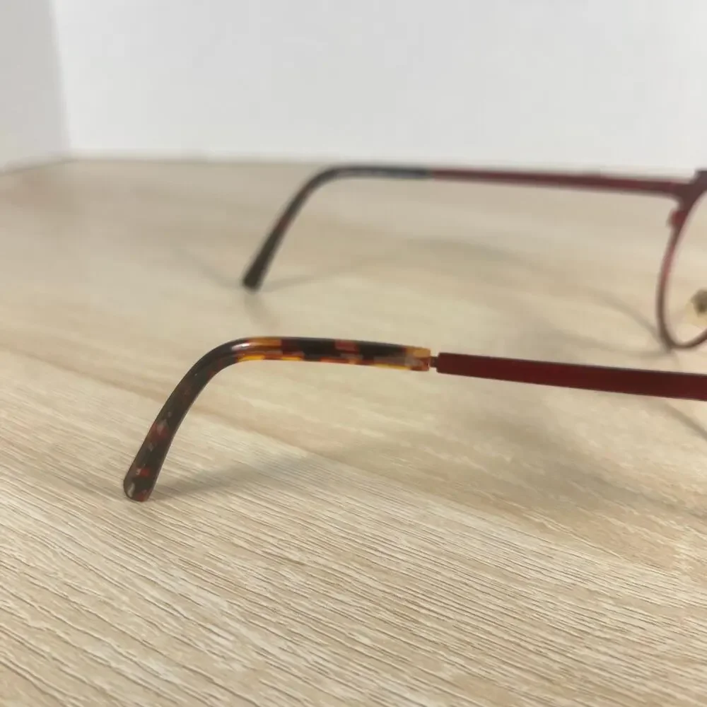JF Rey JF2757 3000 Red Black Eyeglasses READ DESC 48-18-143 Frames Only
